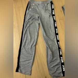 PINK Grey Sweatpants